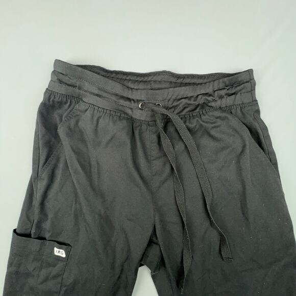 IRG Women’s Black Scrub Pants XST | Lightweight Stretch Uniform - Picture 3 of 7